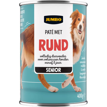 Jumbo Paté met Rund Senior 400 g
