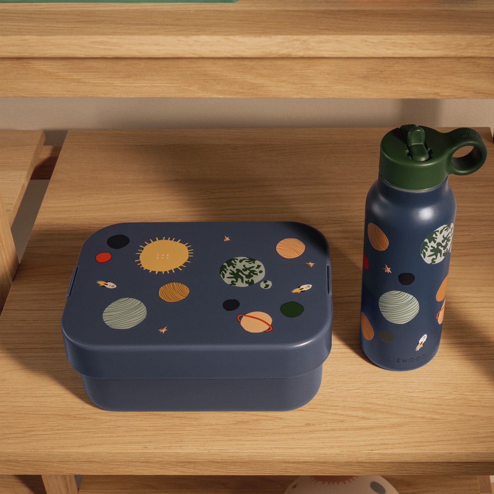 Lunchbox Set Chelsey Printed Universe Classic Navy