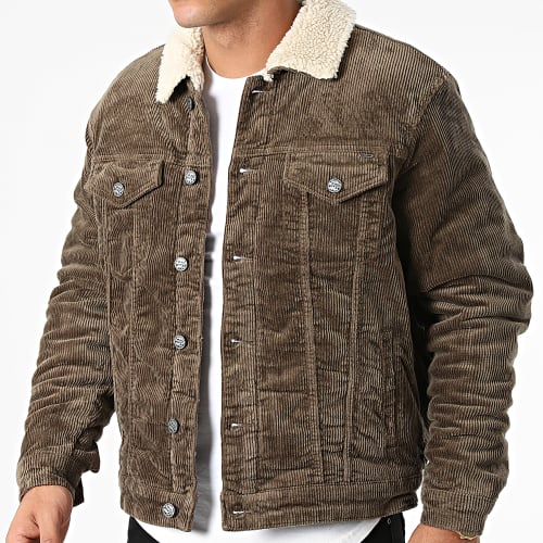 Veste A Col Mouton Louis Life Taupe