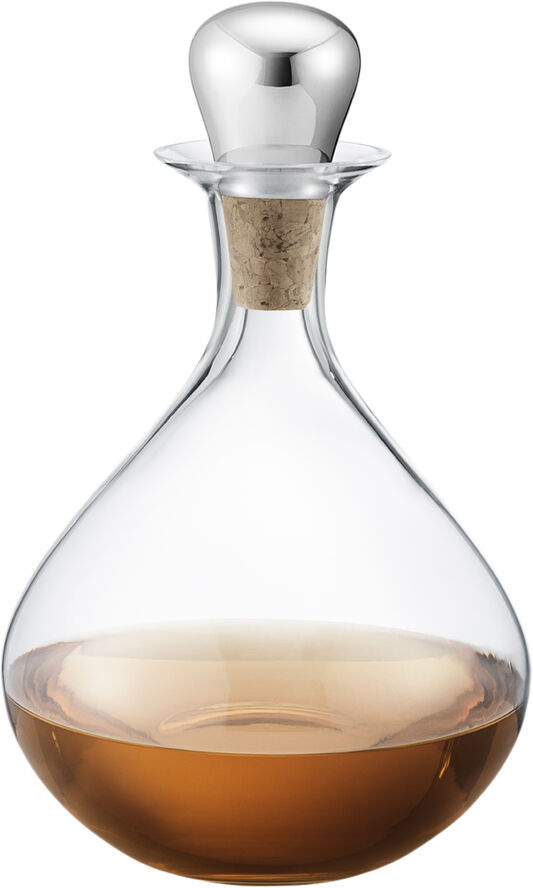 Georg Jensen Sky spiritus dekanter Blankt stål