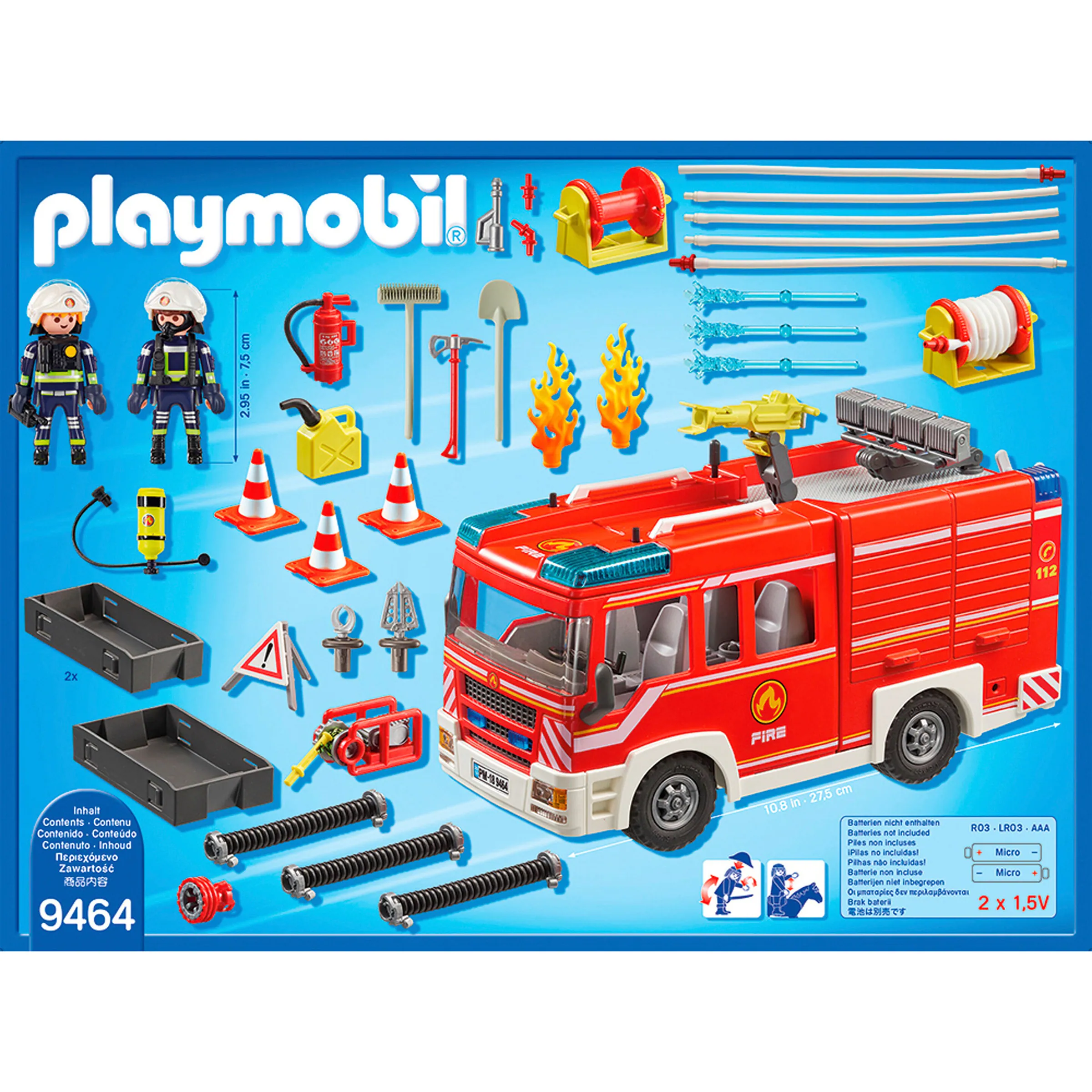 Playmobil® - CITY ACTION 9464 Feuerwehr-Rüstfahrzeug