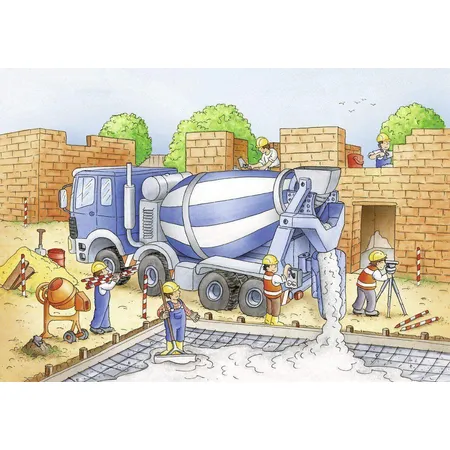 Ravensburger Puzzle Vorsicht Baustelle, 2 x 24 Teile