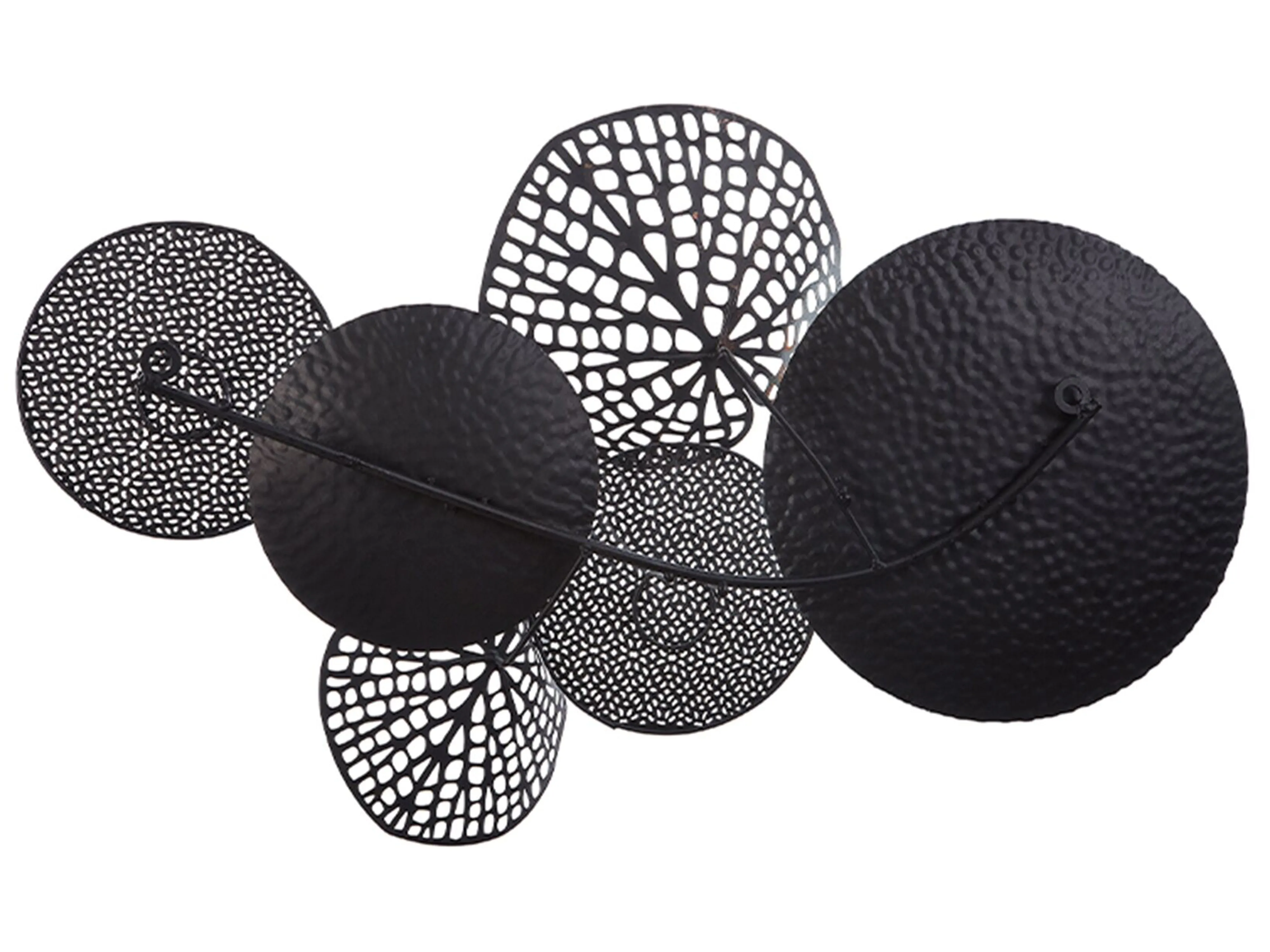 Wanddecoratie RHODIUM Metaal 40 cm Meerkleurig