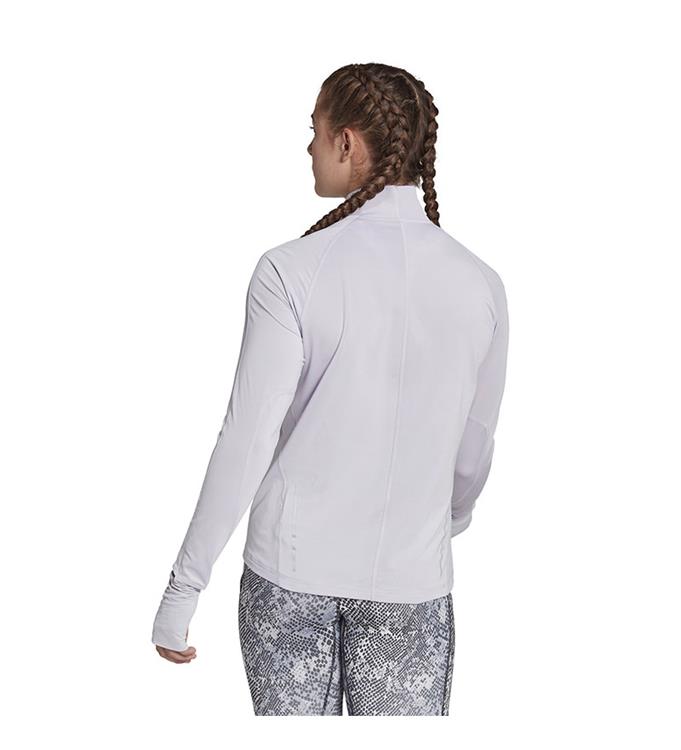 adidas Women Fast Running Half-Zip Top