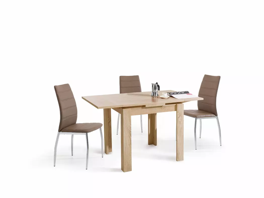 Esstisch mit Auszug Monaco 80/136 x 80 cm