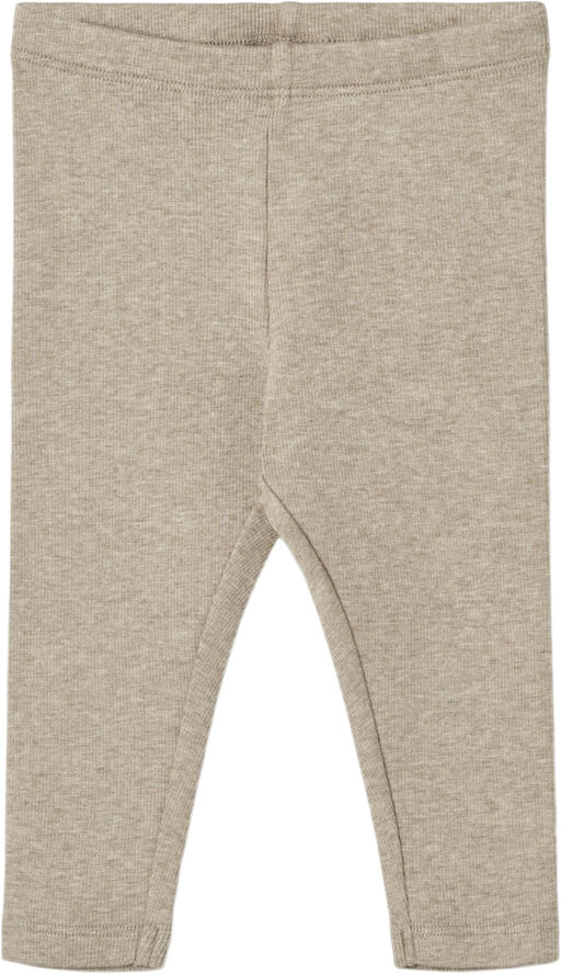 Wheat Rib Leggings Maddy Gravel melange