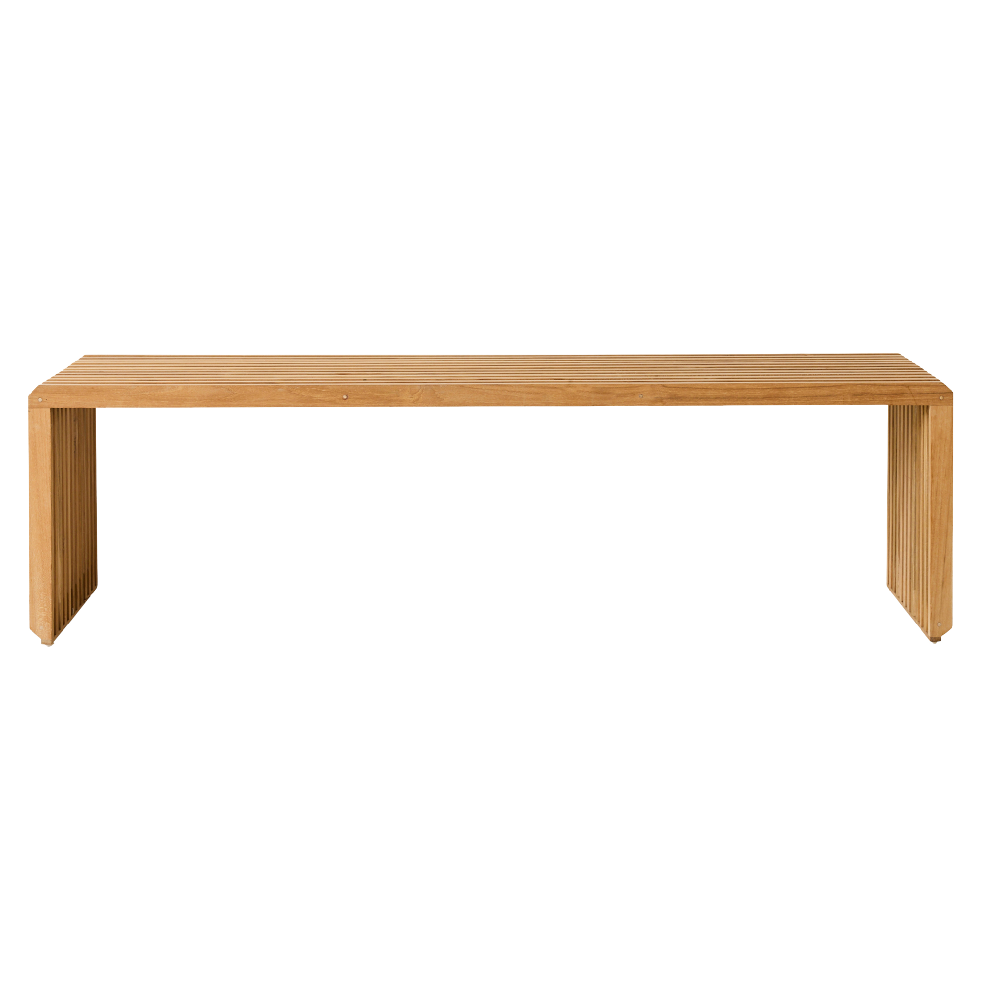 Eetkamerbank Slatted Teak 160 cm