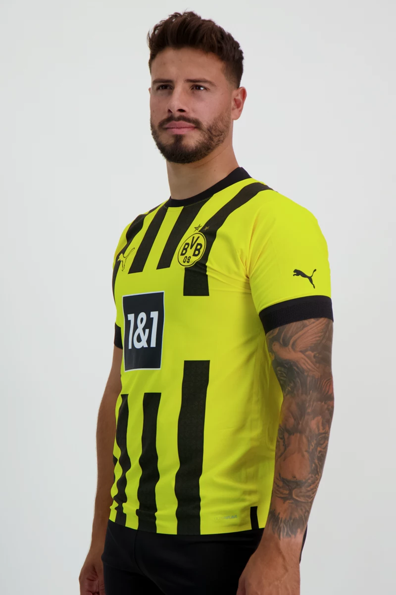 Puma Borussia Dortmund Home Authentic Herren Fussballtrikot 2223
