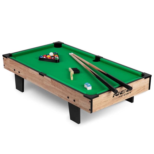 Multifunksjonelt spillebord 4-i-1 80x43x30cm NS-800 Wood