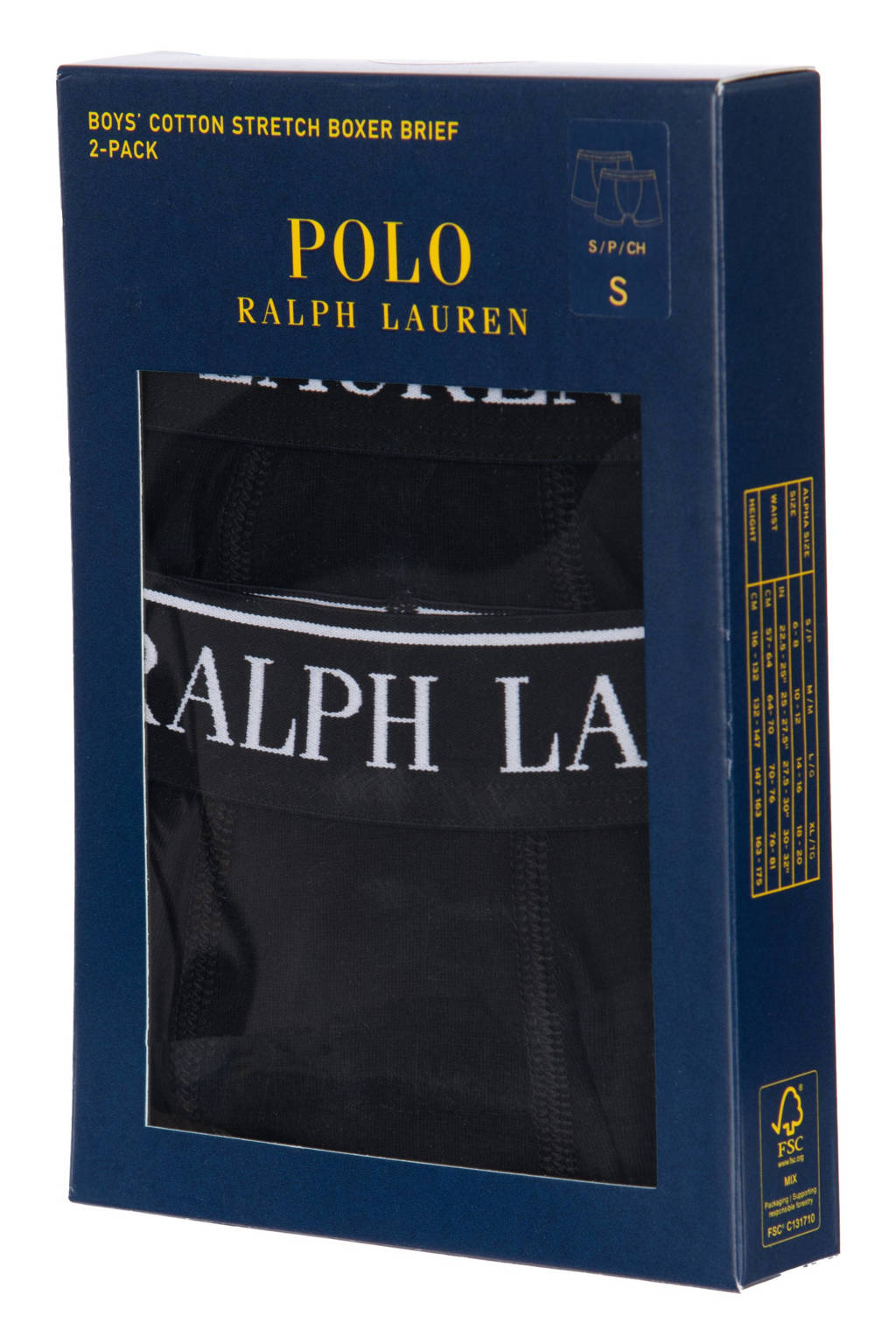 boxershort - set van 2 zwart