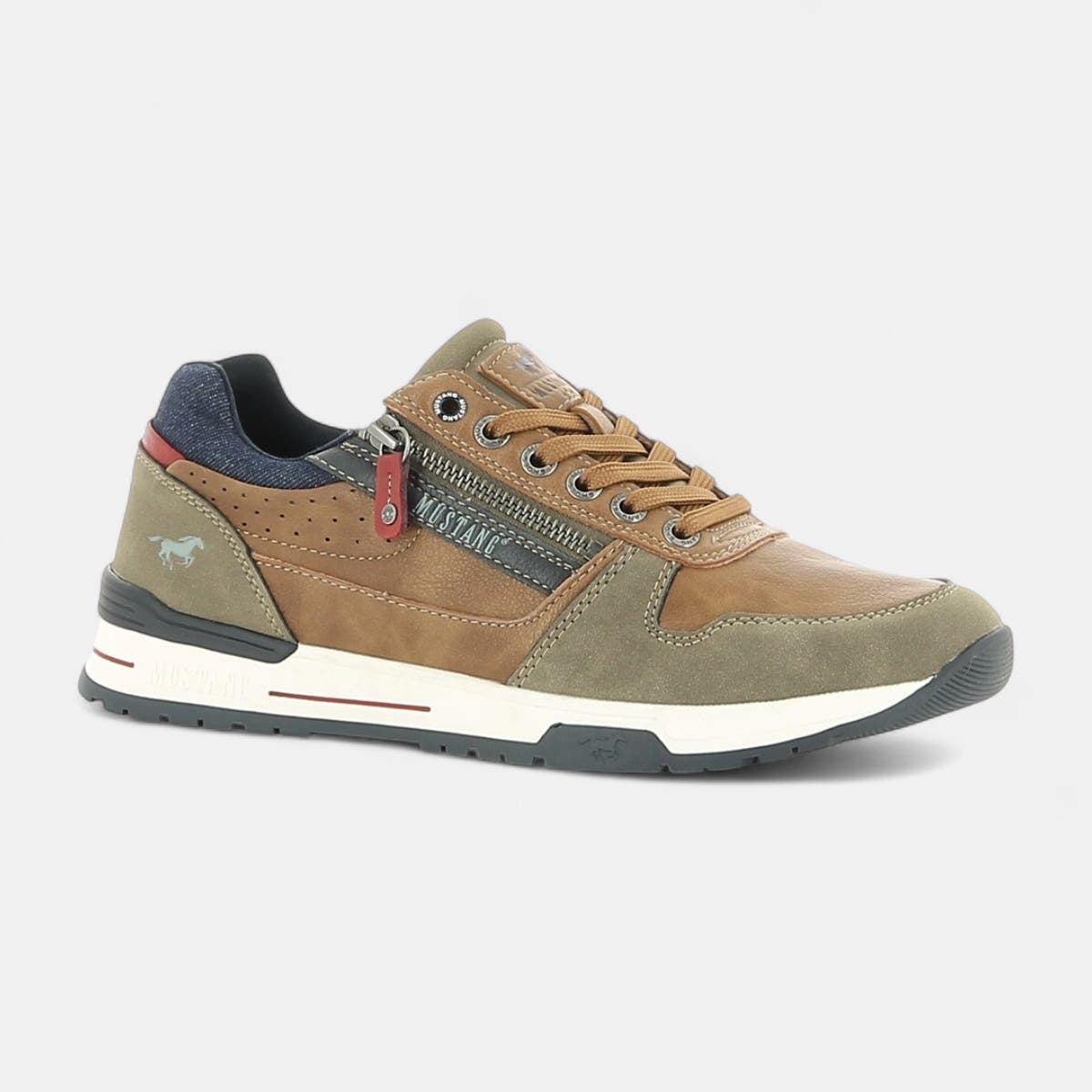 Baskets basses Homme cognac