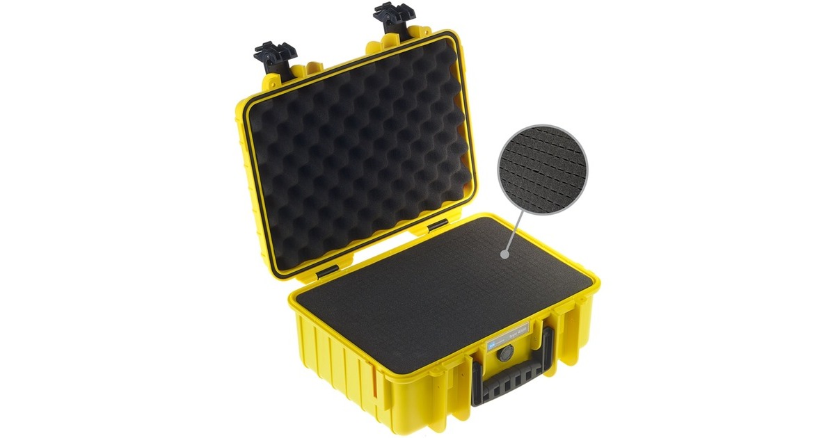 B&Woutdoor.case type 4000 SI koffer  (Geel)