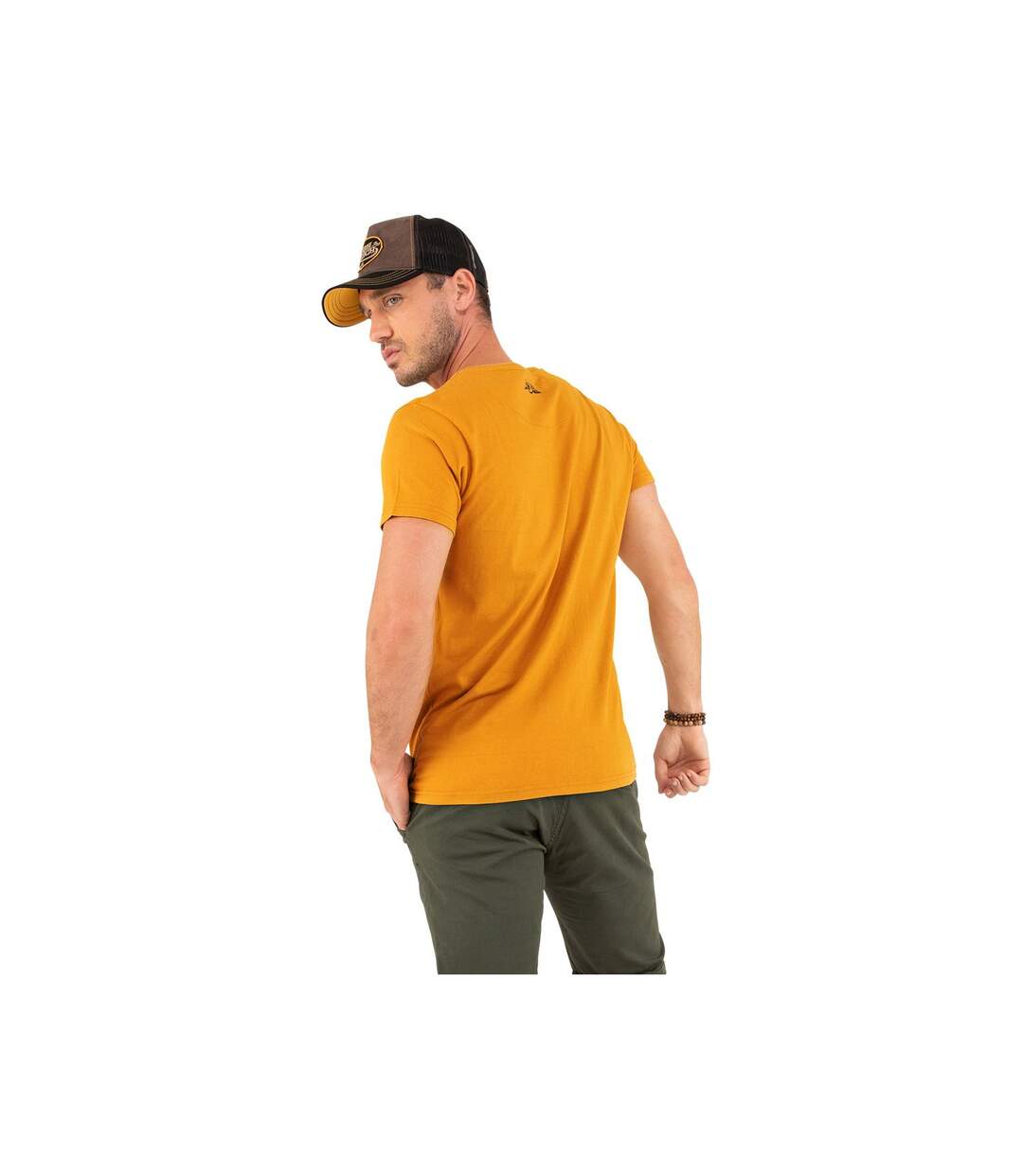 T-shirt col rond regular fit homme en coton Crazy