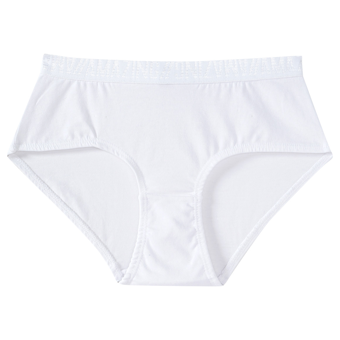 Yigga 3 Mädchen Pantys unifarben dunkelblau / weiss