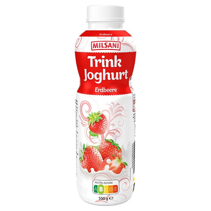 MILSANI Trinkjoghurt 500 g, Erdbeere