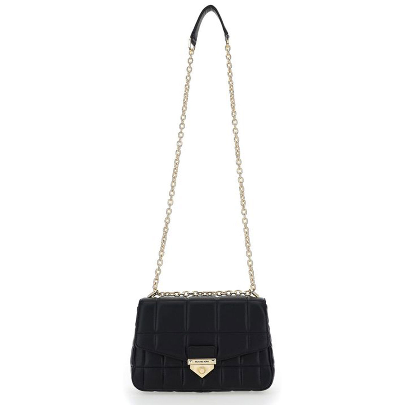 Michael Kors Sac bandoulière en Cuir matelassé noir - 25x17x6 cm