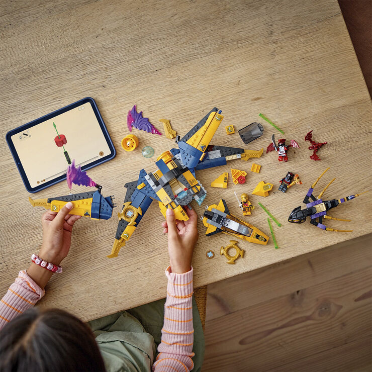 Lego Ras og Arins superstorm-jet 71833