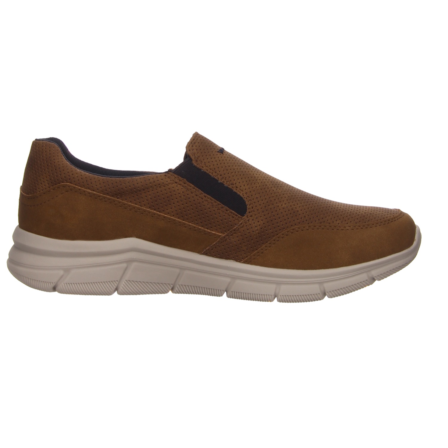 Bugatti Slipper cognac braun