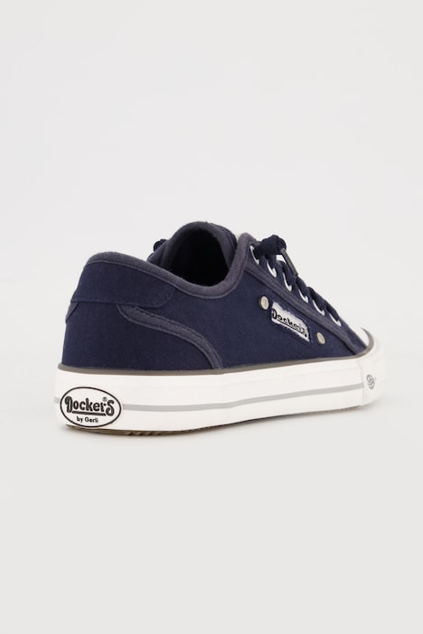 Dockers Canvas-Sneaker, Gummikappe, Weite H