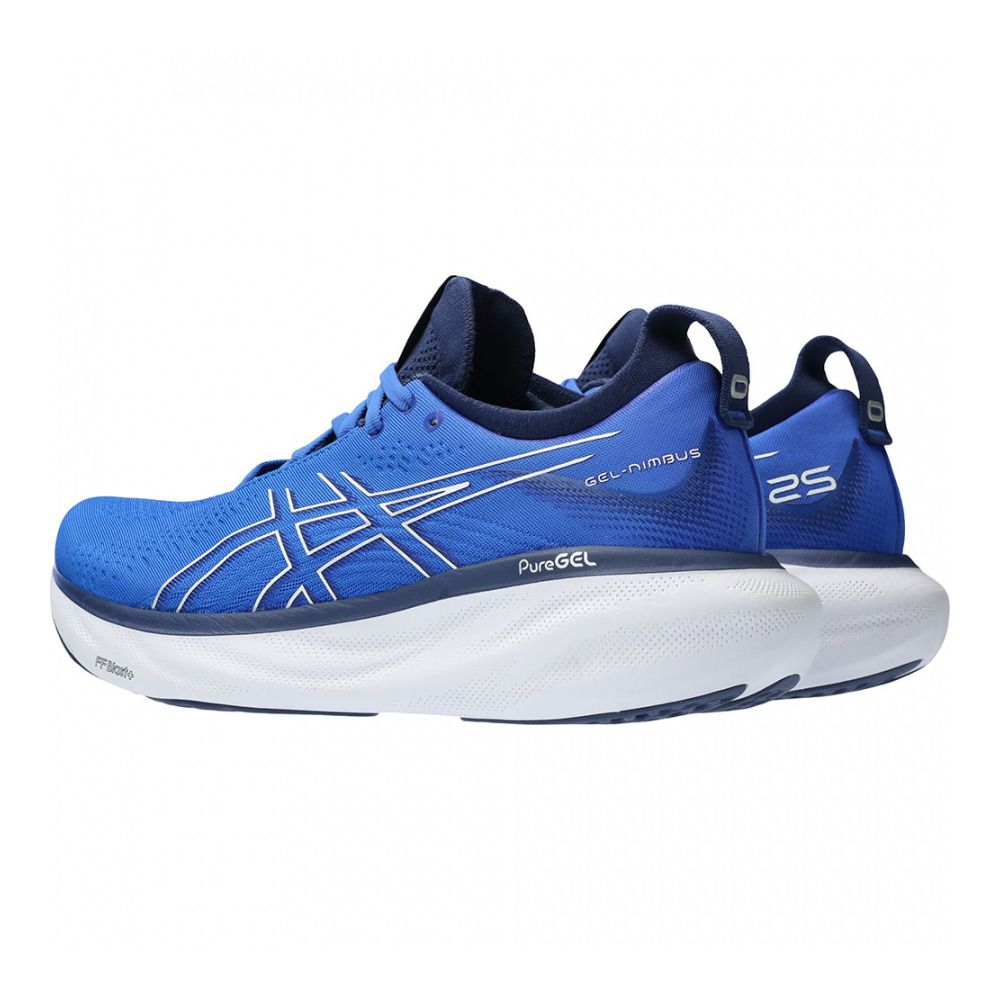Asics GEL-NIMBUS 25 - Chaussures running Homme illusion blue/pure silver