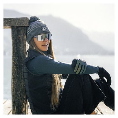 Gants Longs Unisexe Cairn Keyrun Touch Noir Irisé