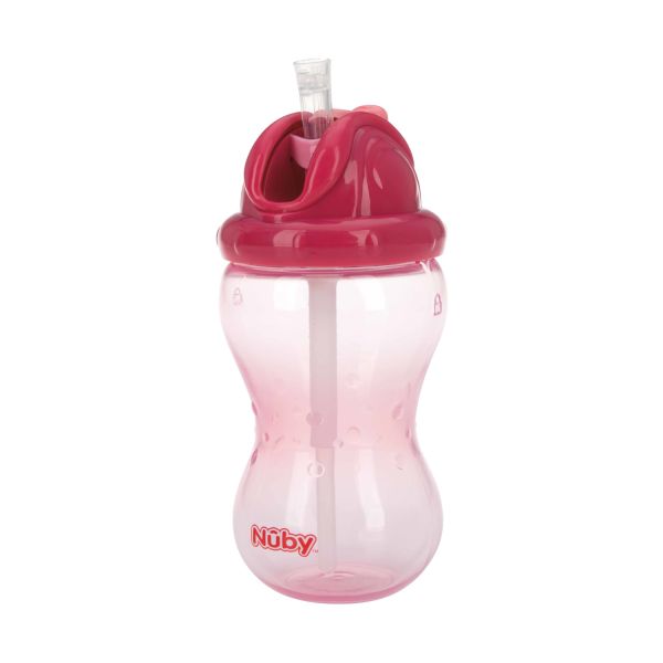 Nuby Flip-It Drinkbeker - 360 ml - Roze