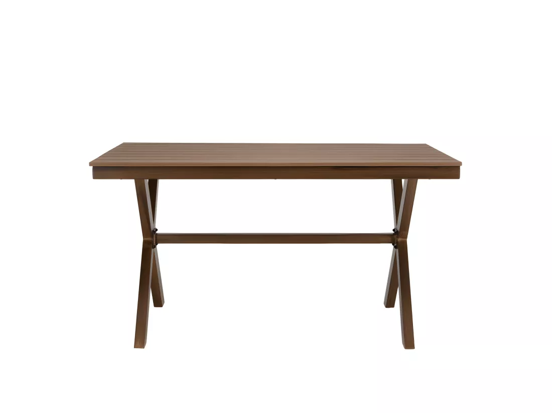 VIANNEY - Table de jardin rectangulaire 4 personnes 140x80cm