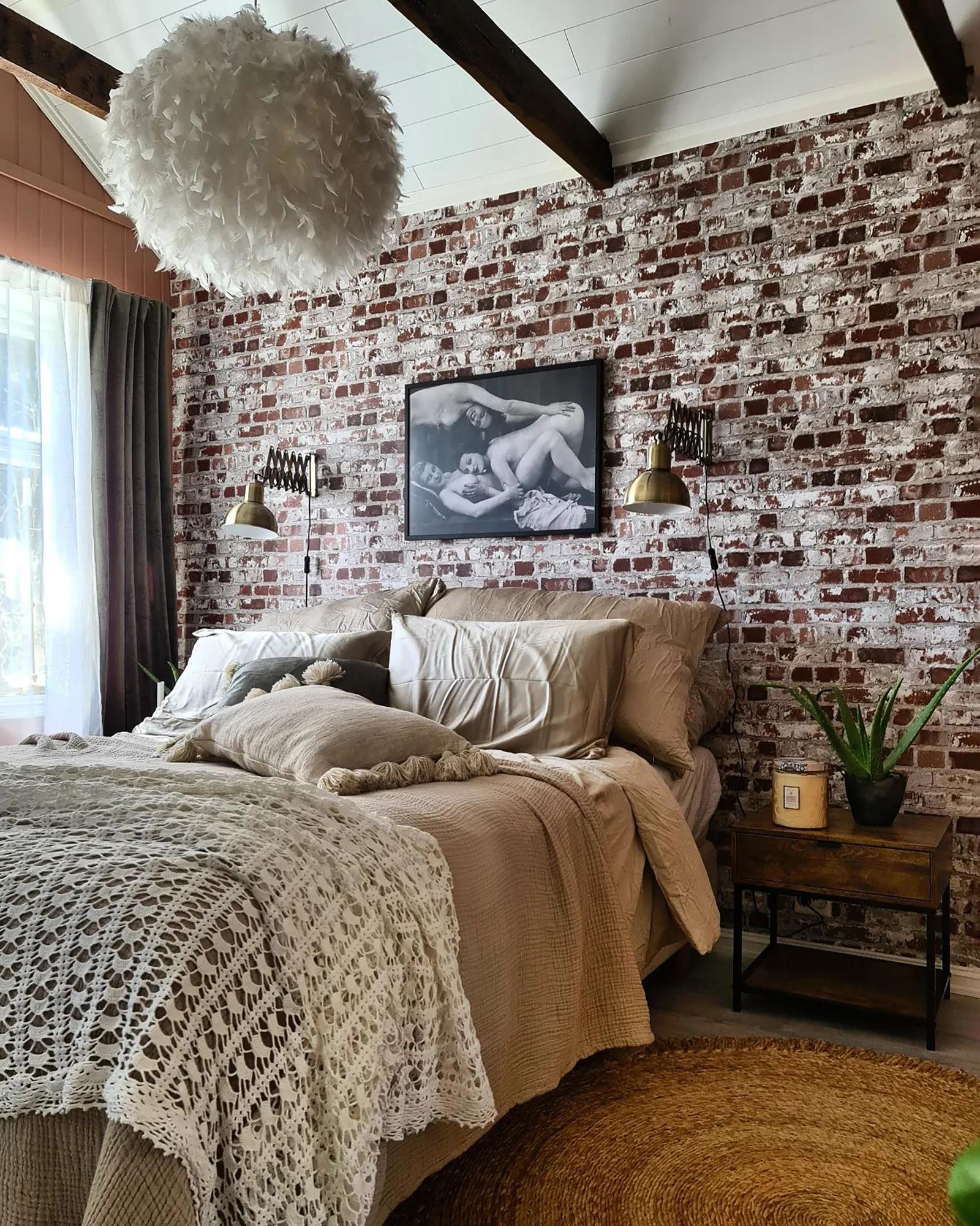 Vloerkleed ERENCE Beige ø 140 cm