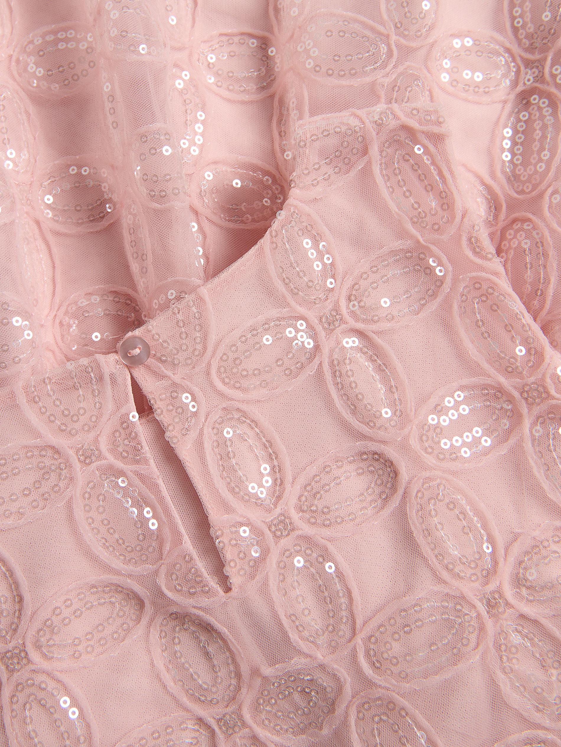 Paillettenkleid mit Bolero