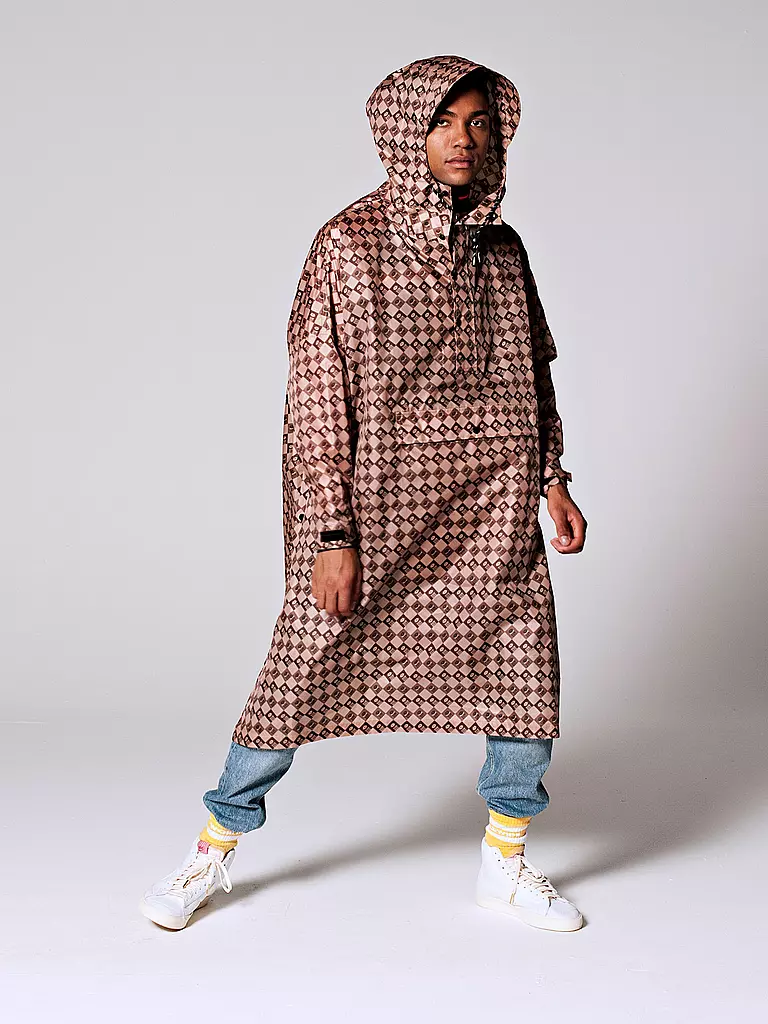 RAINKISS Regenjacke - Regenponcho Damir braun