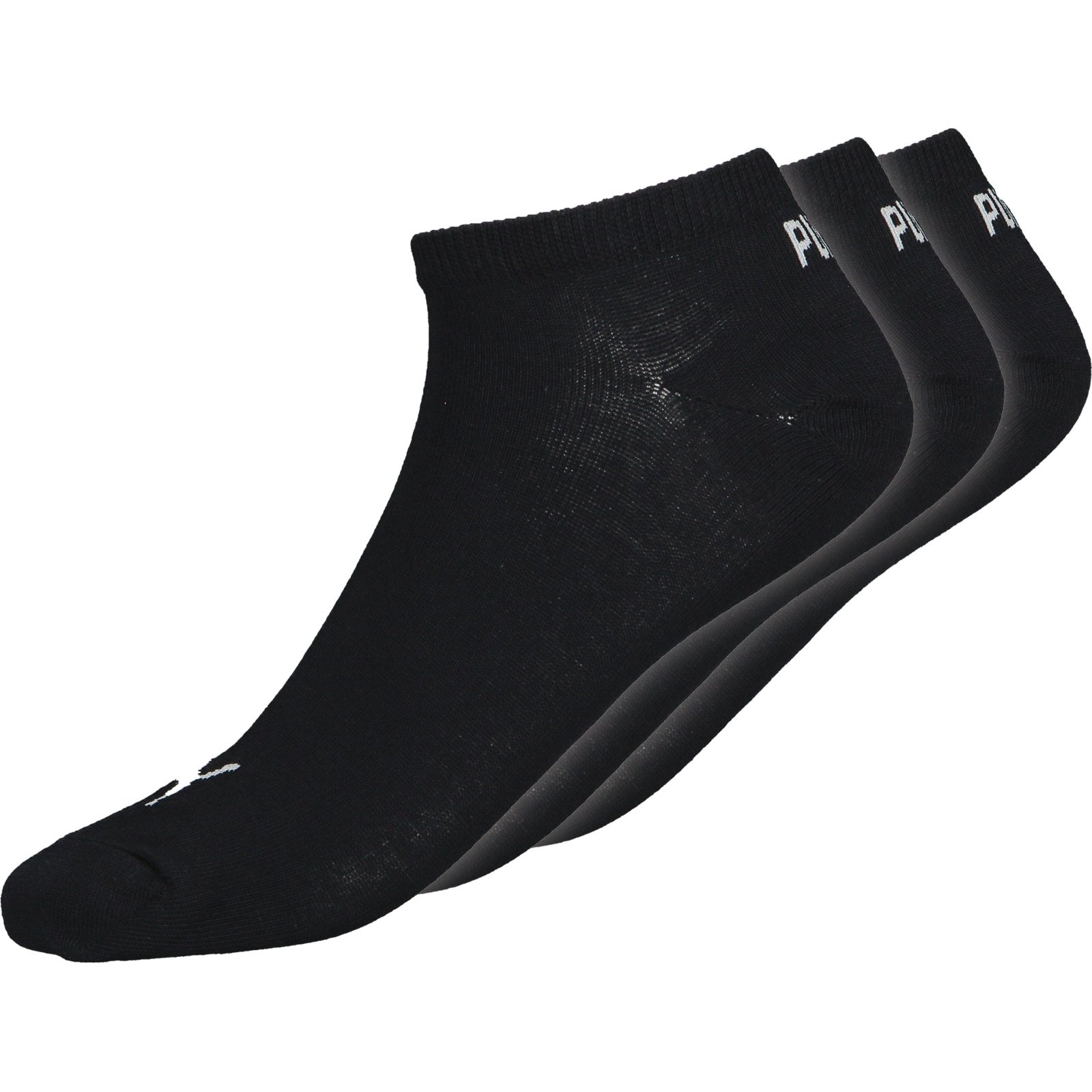 Puma Unisex-Sneaker Socken Plain, 3 Paar schwarz, 35/38