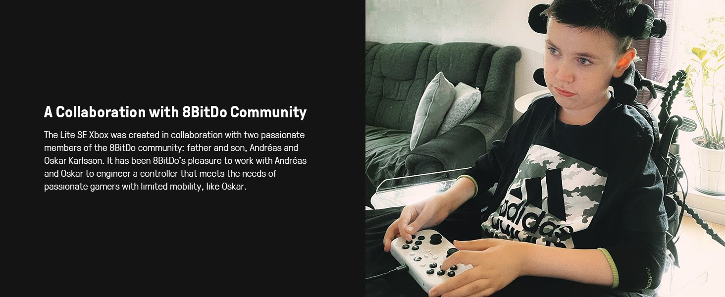 8BitDo Lite SE 2.4G Wireless Controller for Xbox