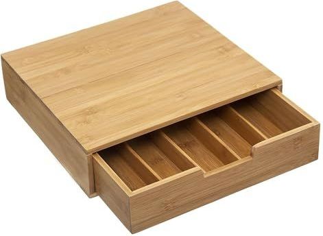 Capsulehouder - Bamboe - MDF - Met Eén Lade