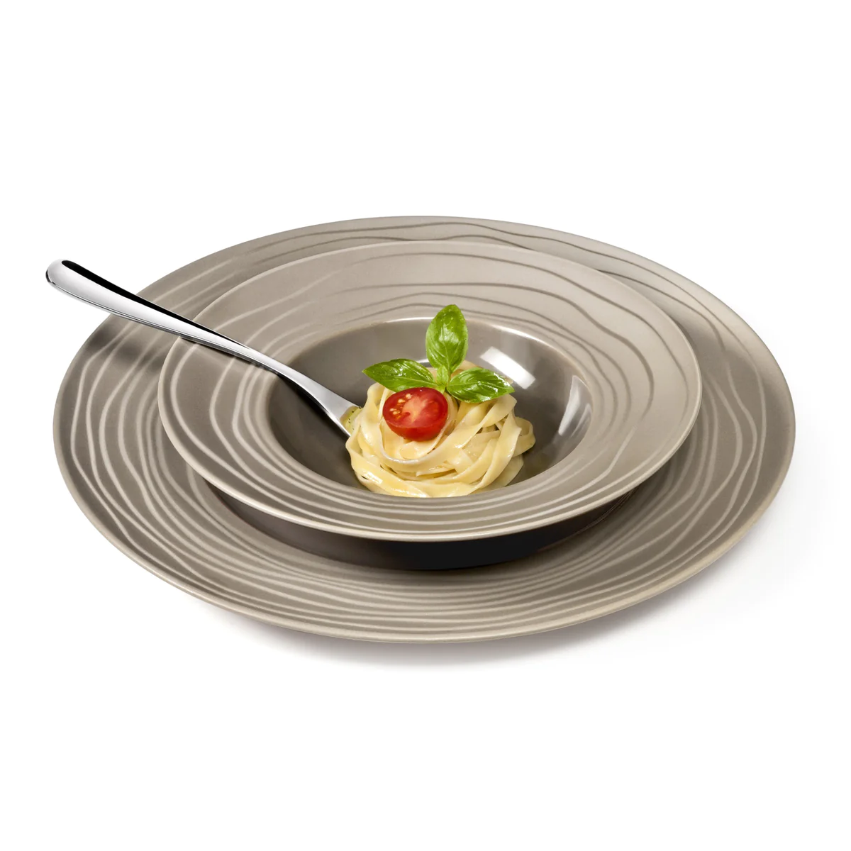 Escale Nature Terre - Assiette dessert 21.5 cm (lot de 6) Médard de No
