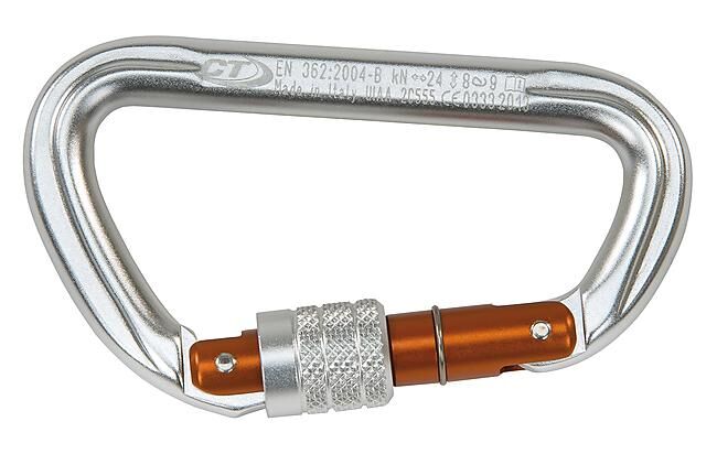 CLIMBING TECHNOLOGY - MOUSQUETON DUAL CLUB VIS