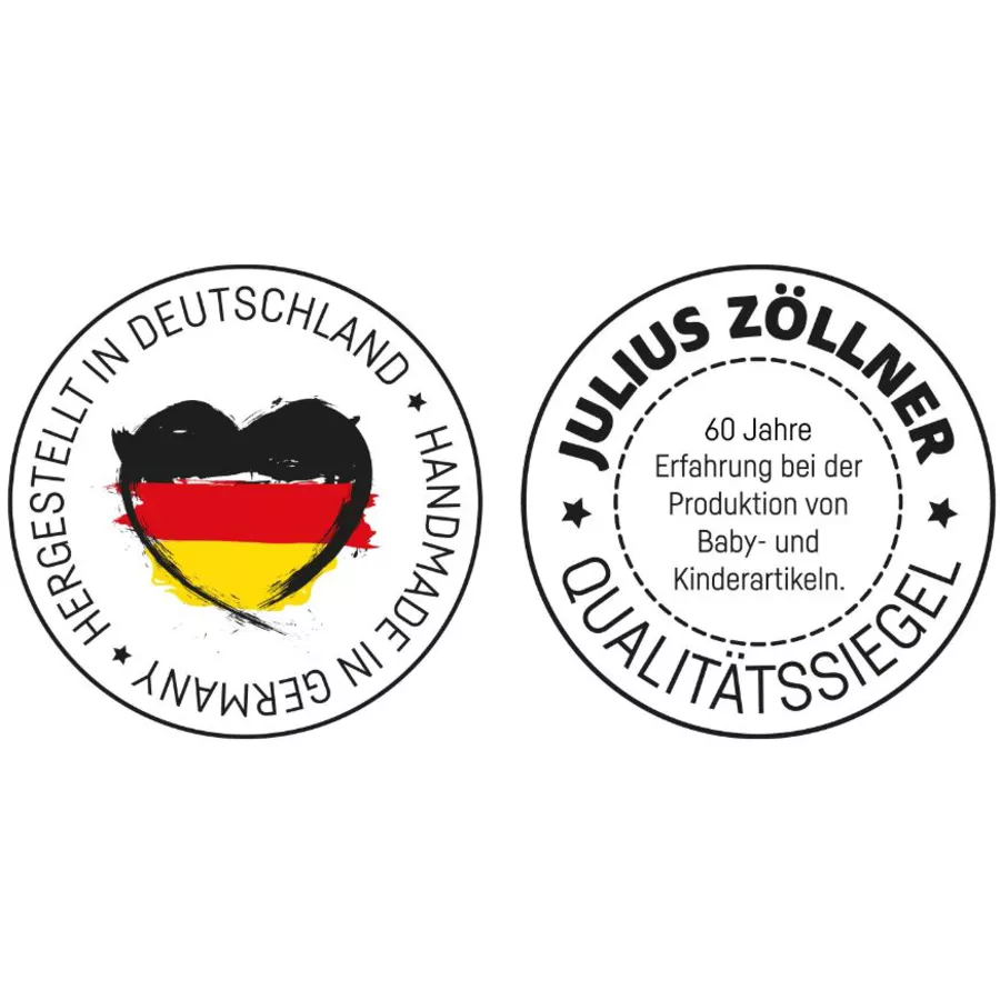 JULIUS ZÖLLNER Schnuffeltuch Terra blau