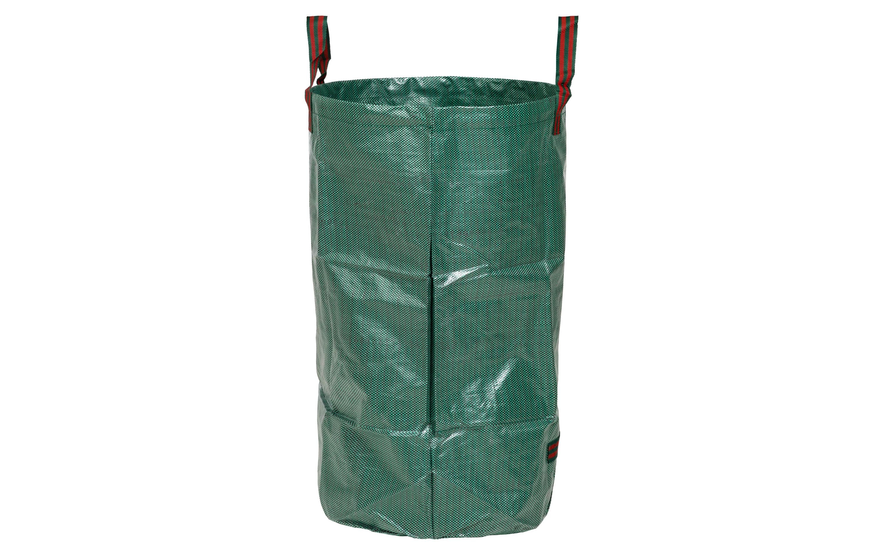 Gartensack rund, 120 LiterReissfester Sack für Lagerung und Transport von Gartenabfällen