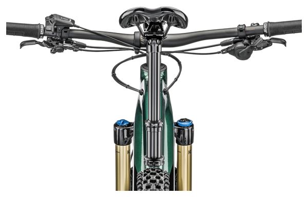 VTT Électrique Tout-Suspendu Moustache Samedi 29 Trail 9 Smart System Shimano SLX / XT 12V 750 Wh 29'' Noir / Vert 2023