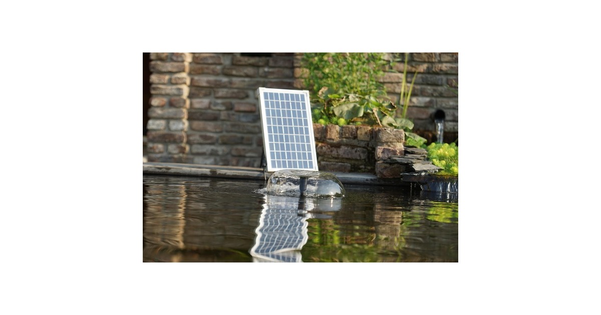 UbbinkSolarMax 1000 Accu pomp  (Zwart, Incl. solarpaneel, pomp en accu)