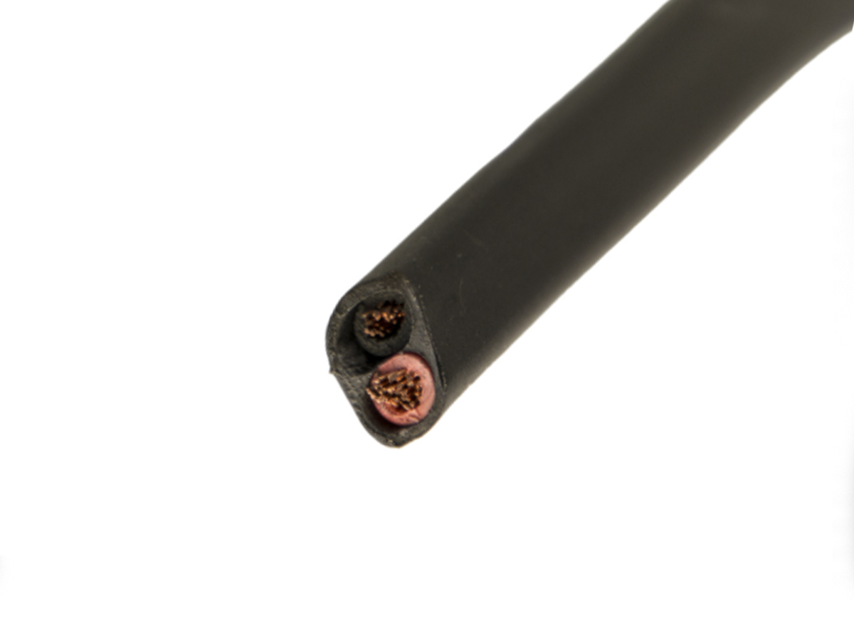 BBA 5 meter lange 2-aderige kabel - 2 x 2,0 mm²