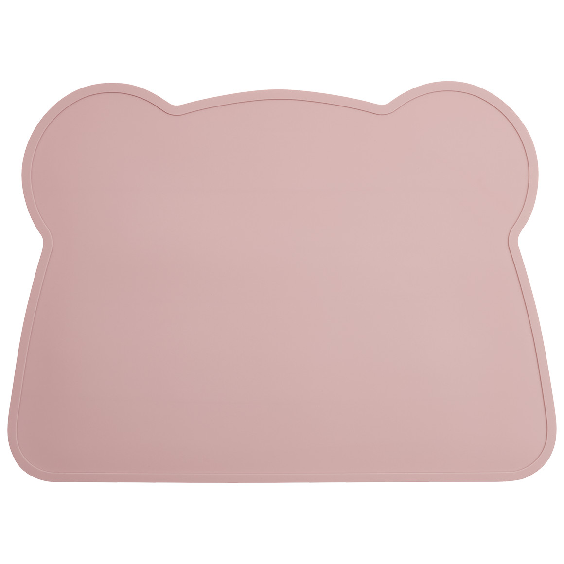 Topomini Pure Collection Silikon-Platzset in Bärchenform rosa