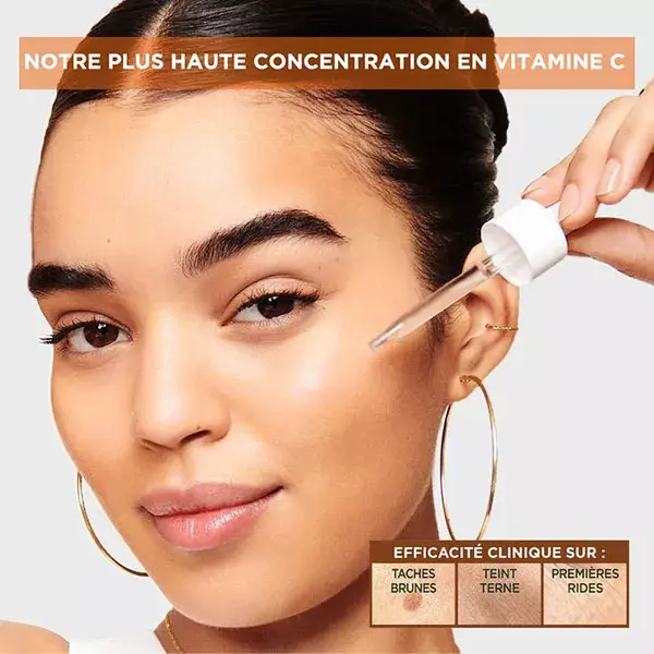 Sérum Noturno Iluminador com Vitamina C Garnier 30ml