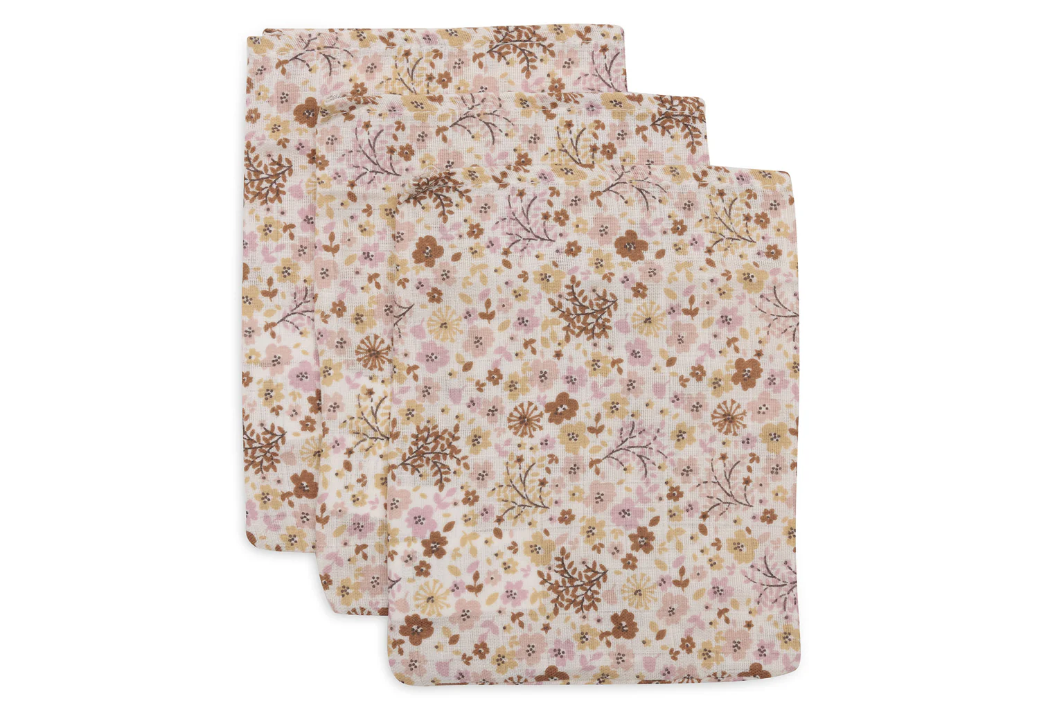Jollein Jollein washandje hydrofiel Flower Fairies (3pck)