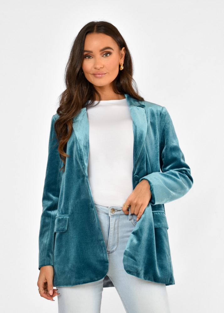 Cleo blazer blauw