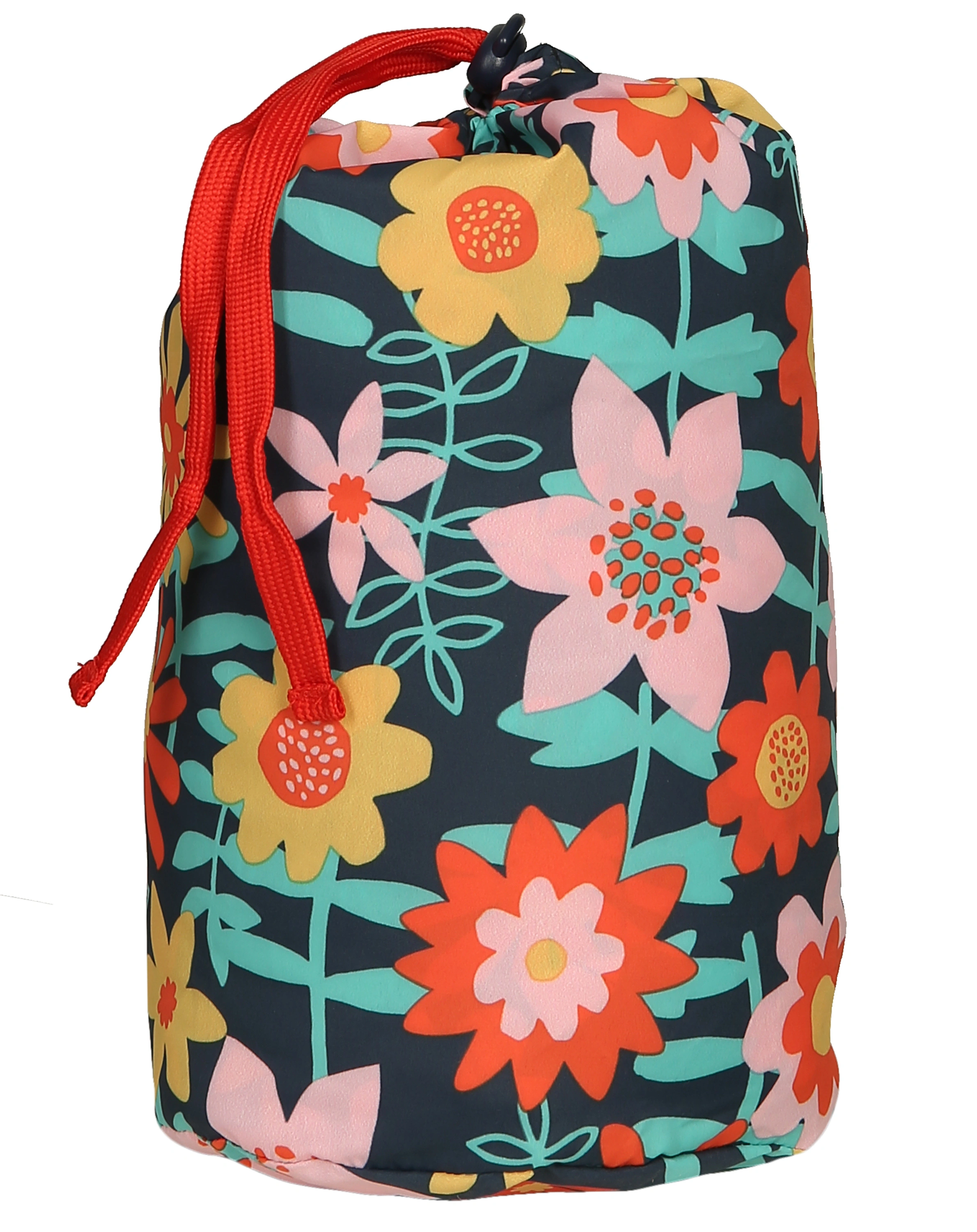 Steppjacke TOASTY - DAHLIA zum Wenden in bunt/türkis