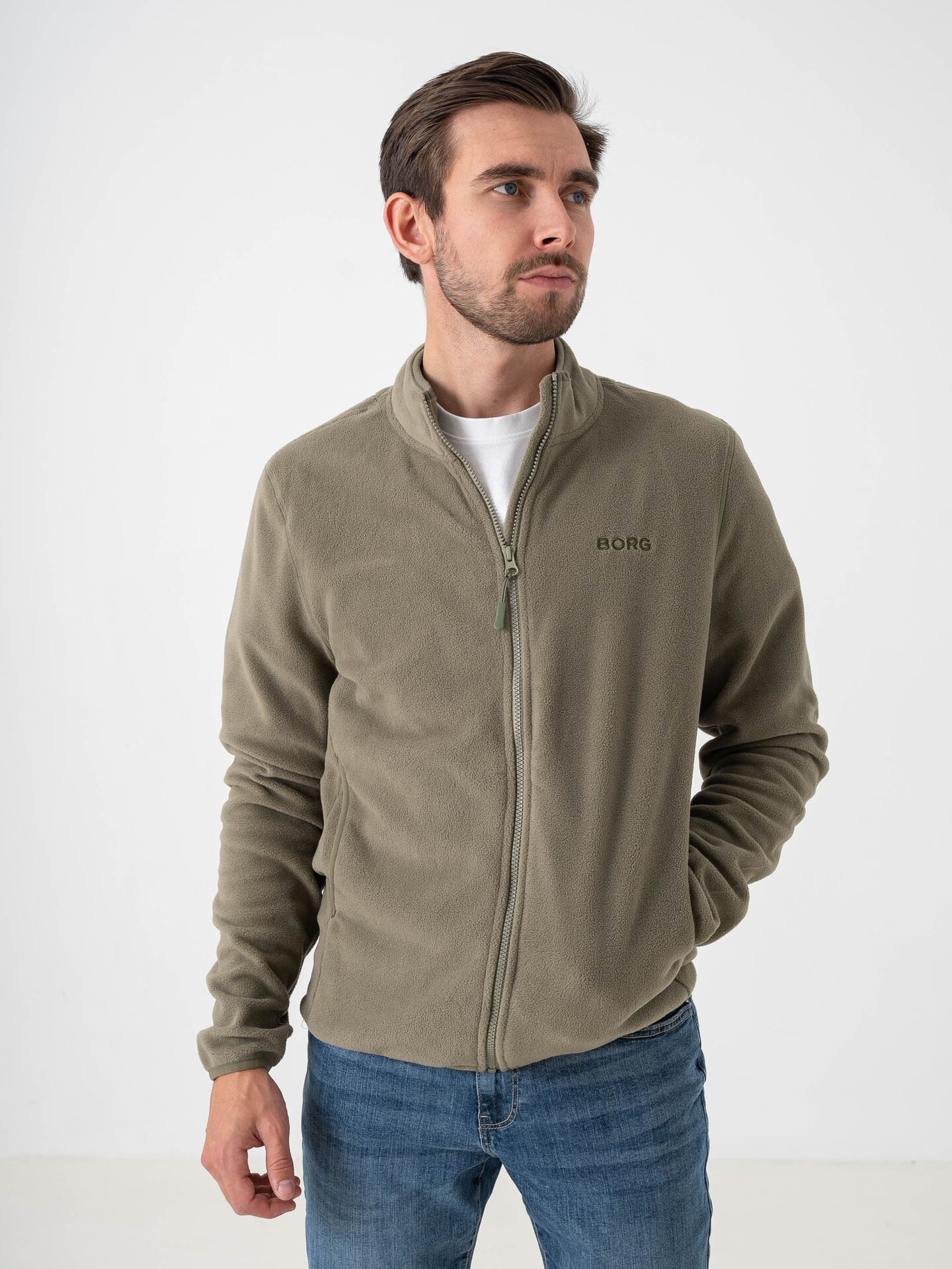 Borg Full Zip Fleece