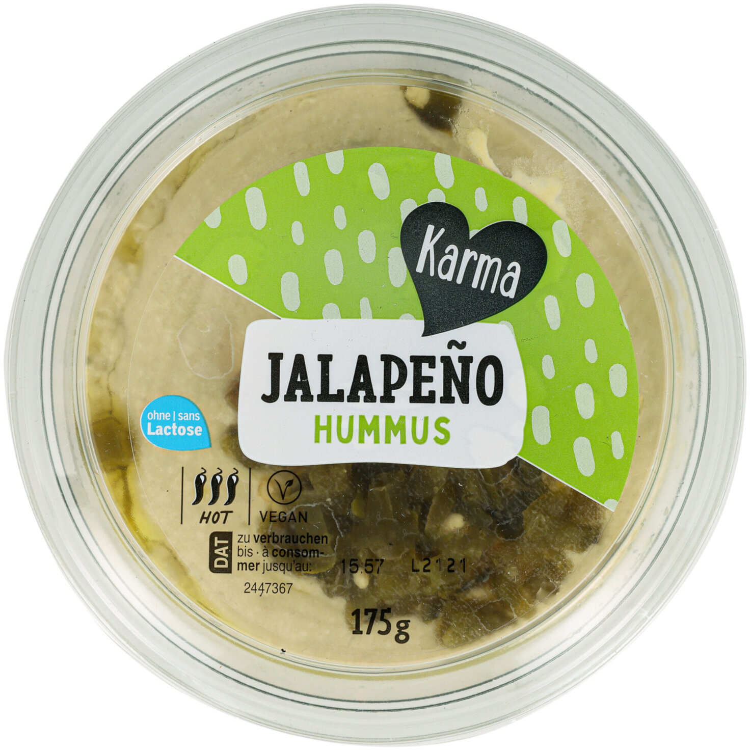 Karma Hummus Jalapeño