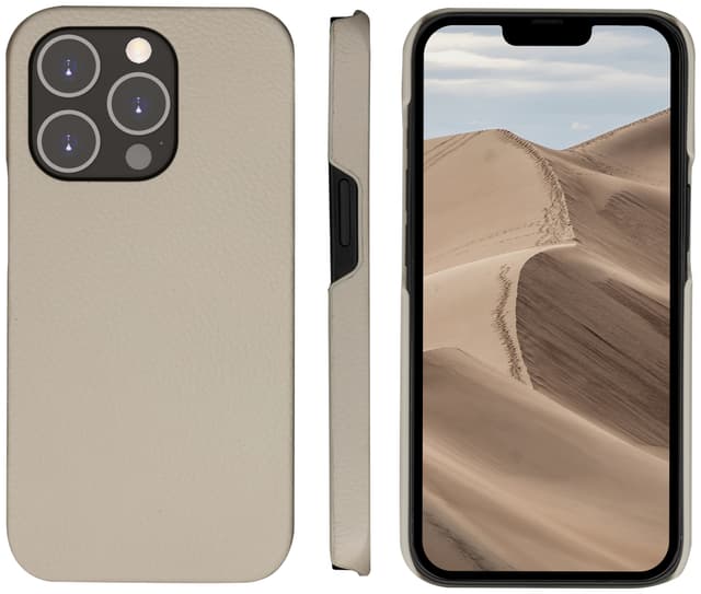 dbramante1928 New York iPhone 14 Pro pungetui (beige)