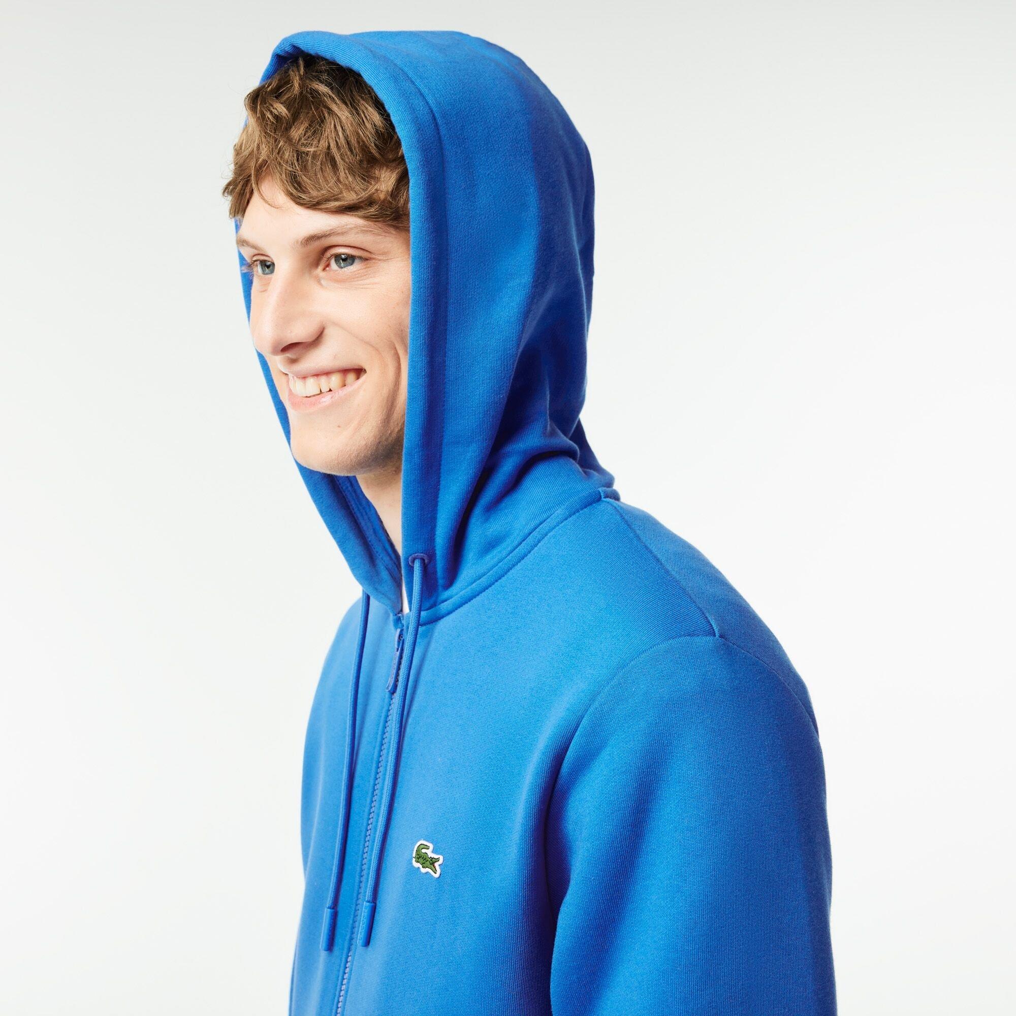 Lacoste Zip Up Fleece Hoodie