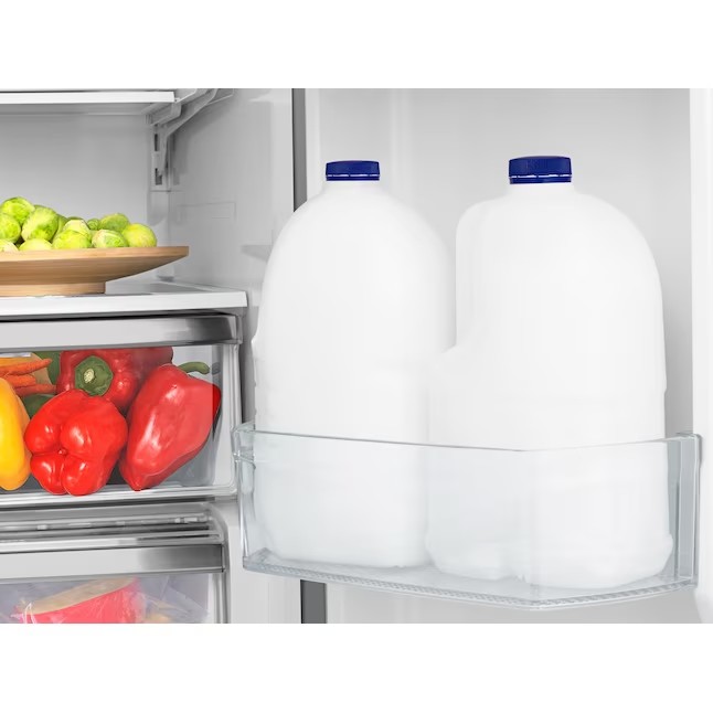 Refrigerador Hisense French Door de 26,6 pés cúbicos com máquina de gelo (aço inoxidável resistente a impressões digitais) ENERGY STAR